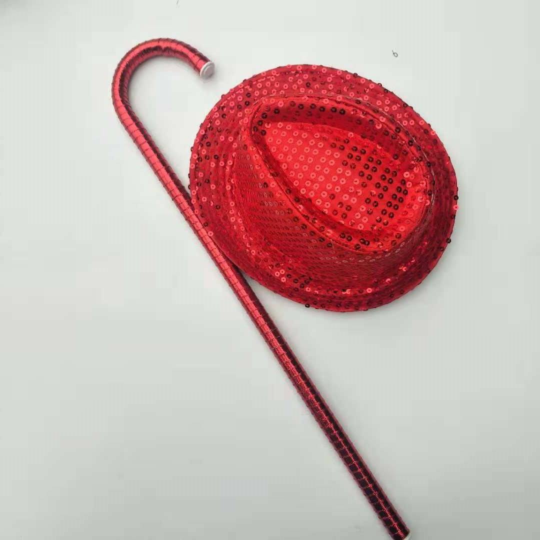 Child Red Hat + Cane
